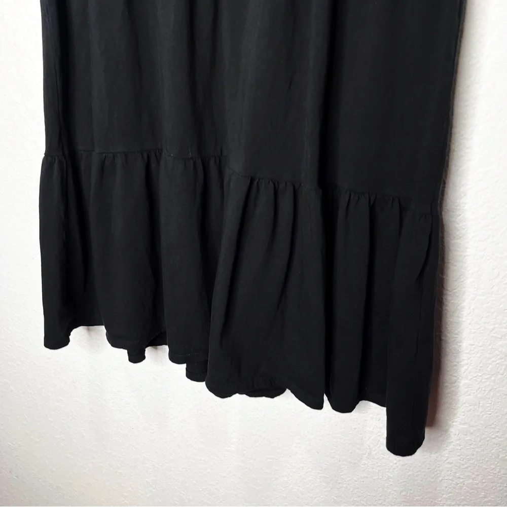 J. Crew Knit Broken-in Jersey Tiered Mini Dress